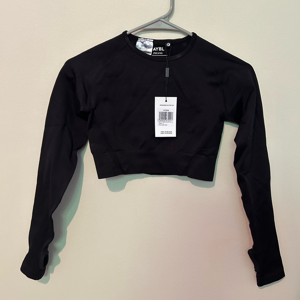 AYBL Balance V2 Seamless Long Sleeve Crop Top